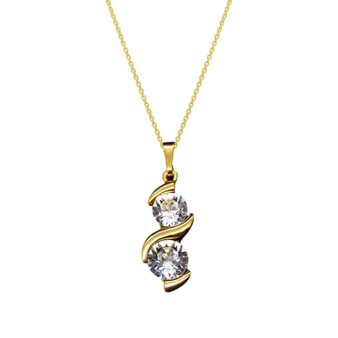 Кулон "Piena Ceļš" с кристаллами Swarovski™